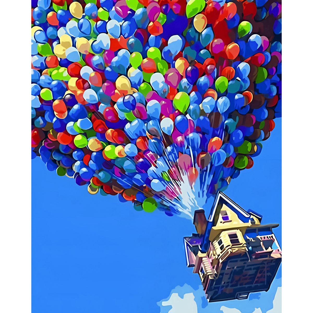 Flying House | Diamond Painting