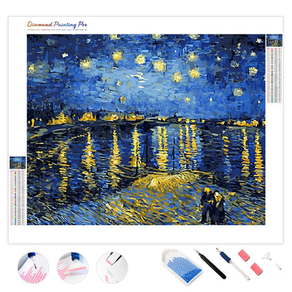 Starry Night Over The Rhône Van Gogh’s | Diamond Painting