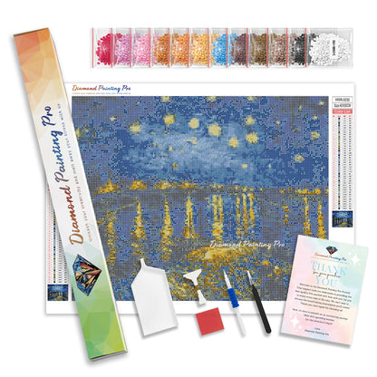 Starry Night Over The Rhône Van Gogh’s | Diamond Painting