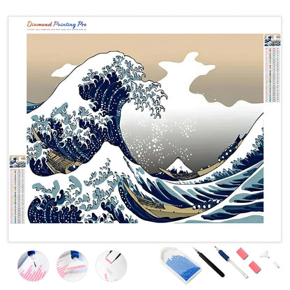 The Great Wave Off Kanagawa | Diamond Painting