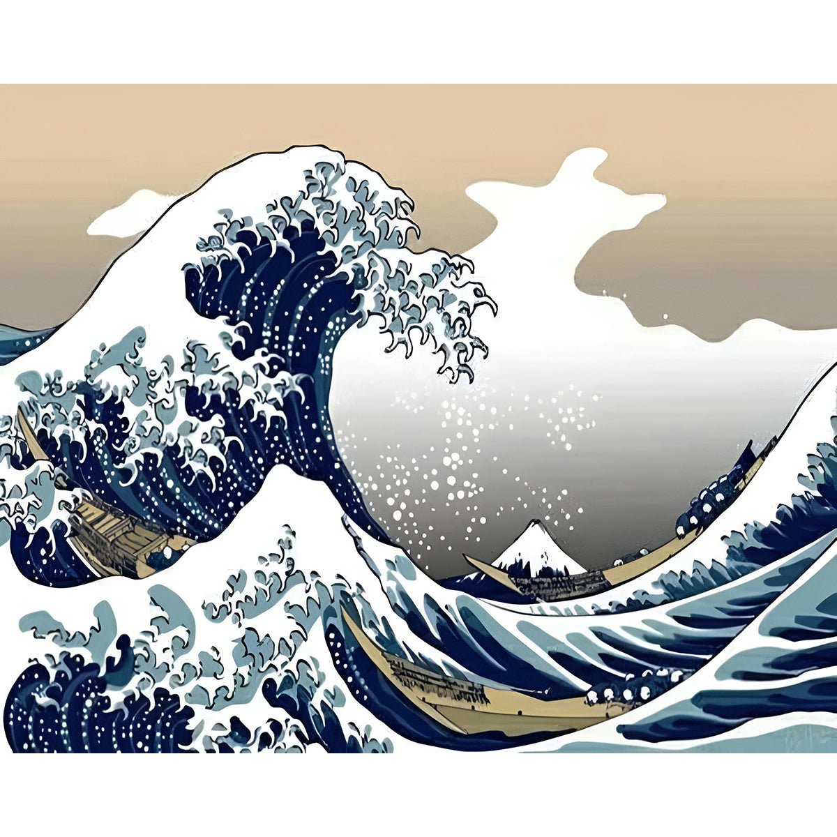 The Great Wave Off Kanagawa | Diamond Painting