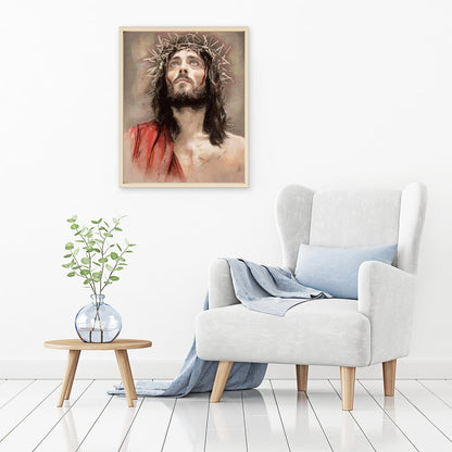 Jesus Crown Of Thorns | Diamond Painting