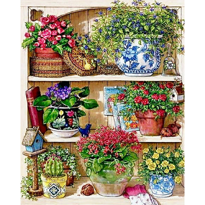 Flower Cupboard | Diamond Painting