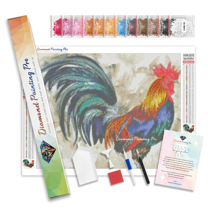 Rooster | Diamond Painting