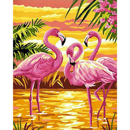 Flamingos | Diamond Painting