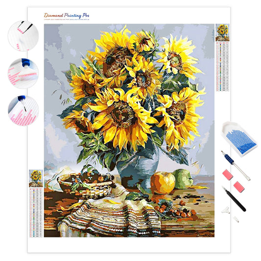 Sunflower Bouquet | Diamond Painting