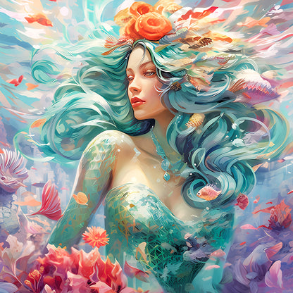 Enchanting Mermaid Delight | Diamond Painting